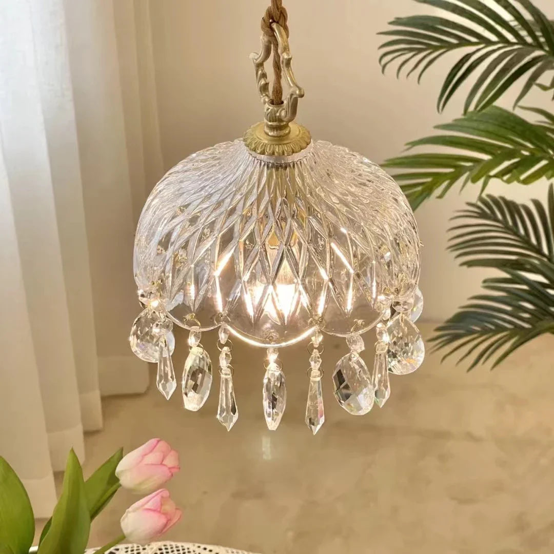 Suspension en verre luxueuse de salon Mon Luminaire™