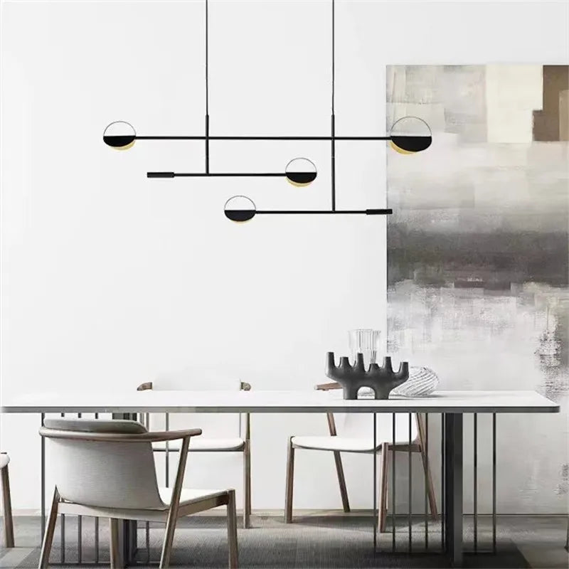 Suspension industrielle 4 ampoules noire Mon Luminaire™