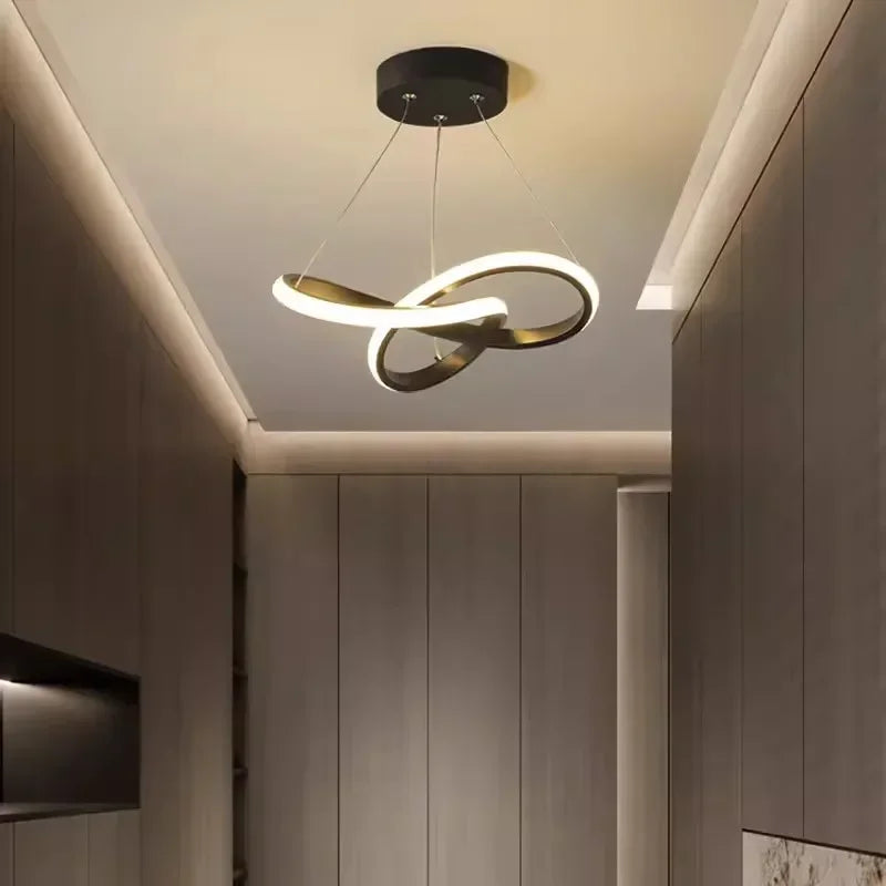Suspension LED luminaire nordique 24cm / Blanc chaud (3000K) Maison de la Lumière