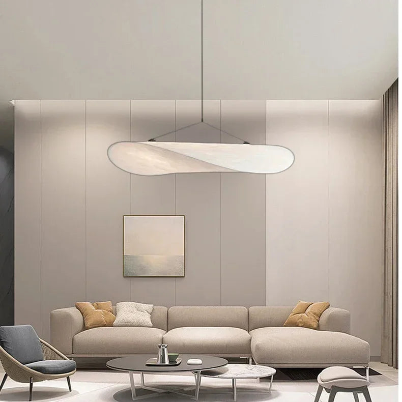 Suspension luminaire design moderne abstrait blanc Mon Luminaire™