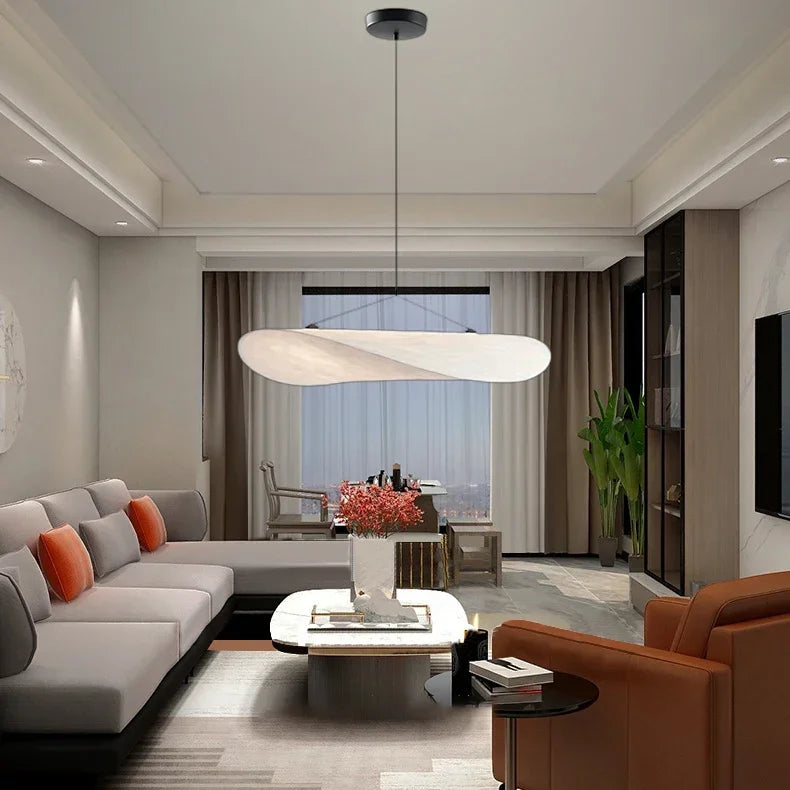 Suspension luminaire design moderne abstrait blanc Mon Luminaire™