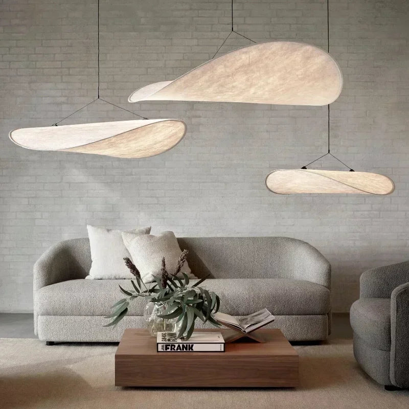 Suspension luminaire design moderne abstrait blanc Mon Luminaire™