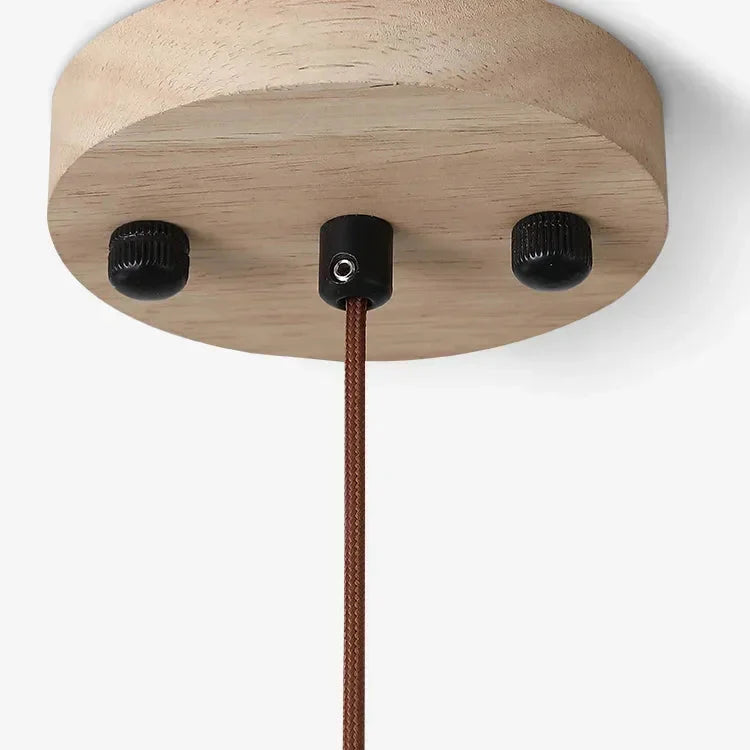 Suspension luminaire en pierre naturelle de travertin Mon Luminaire™
