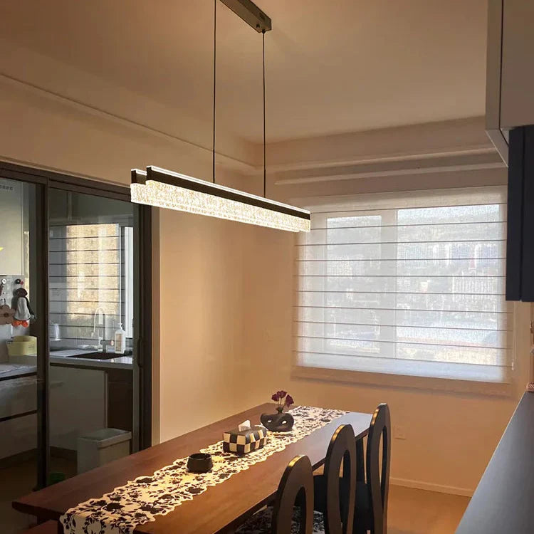 Suspension luminaire nordique LED texturé noir Mon Luminaire™