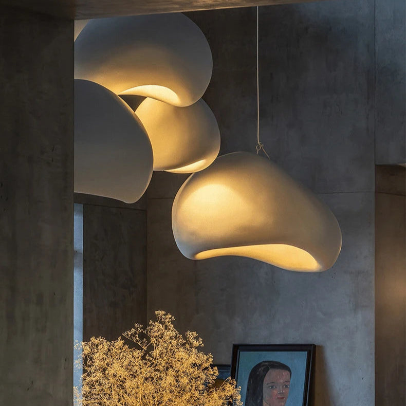 Suspension luminaire organique design moderne Maison de la Lumière