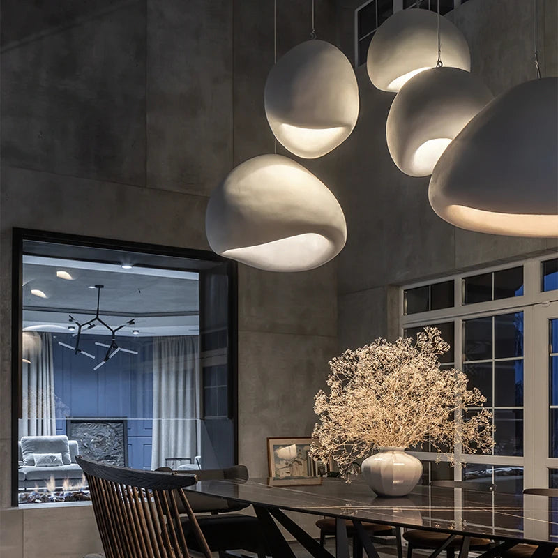 Suspension luminaire organique design moderne Maison de la Lumière