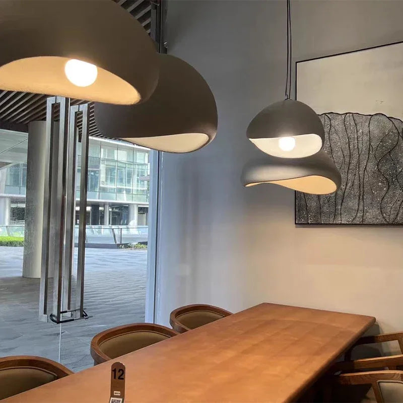 Suspension luminaire organique design moderne Maison de la Lumière