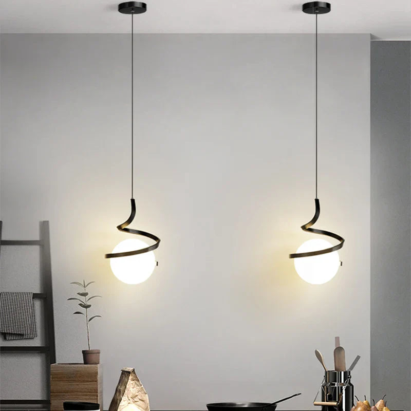 Suspension moderne style nordique Mon Luminaire™