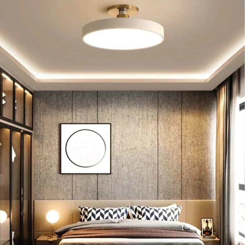 Suspension plafonnier LED nordique moderne circulaire Mon Luminaire™