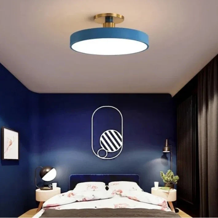 Suspension plafonnier LED nordique moderne circulaire Mon Luminaire™