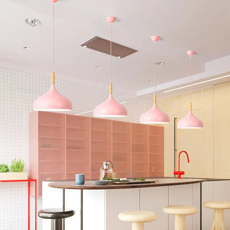 Suspension rétro industrielle pastel Mon Luminaire™